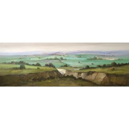 Peinture Campiña par Cabello Ruiz Jose | Tableau Figuratif Huile Paysages