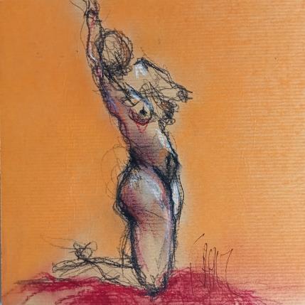 Peinture Agnes par Sahuc François | Tableau  Acrylique