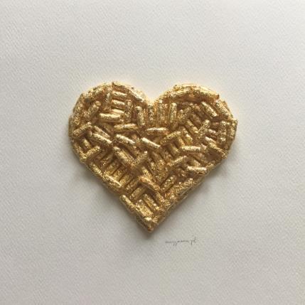 Peinture love sick par Marjot Emily Jane  | Tableau Matiérisme