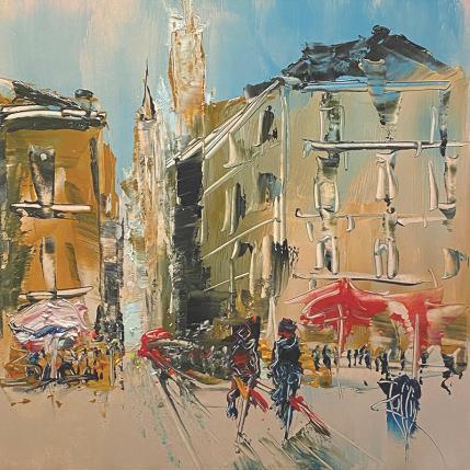 Peinture Toulouse par Raffin Christian | Tableau Figuratif Huile Urbain