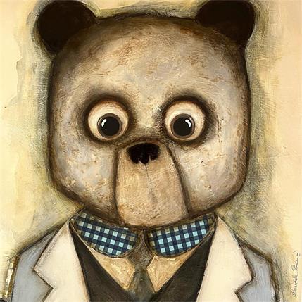 Peinture Le col à carreaux par Penaud Raphaëlle | Tableau  Acrylique