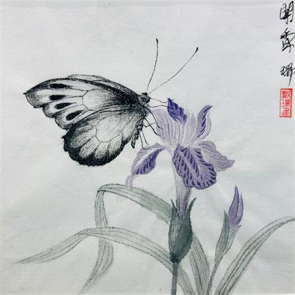 Peinture Sniff / hume par Amblard Rui | Tableau Figuratif Aquarelle animaux, Paysages, scènes de vie