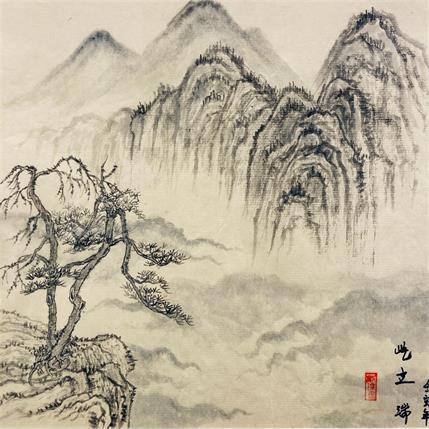 Peinture The last stand par Amblard Rui | Tableau Figuratif Aquarelle Paysages, scènes de vie