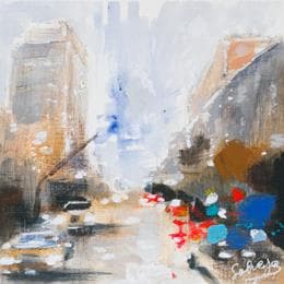 Pintura Streetlife 1 por Solveiga | Pintura Figurative Acrylic Urban