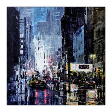 Peinture ST F4 par Poumès Jérôme | Tableau Figuratif Acrylique Urbain