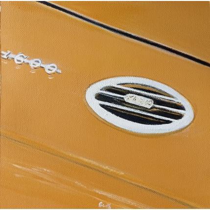 Peinture MGA OCRE par Gilbert | Tableau  Acrylique