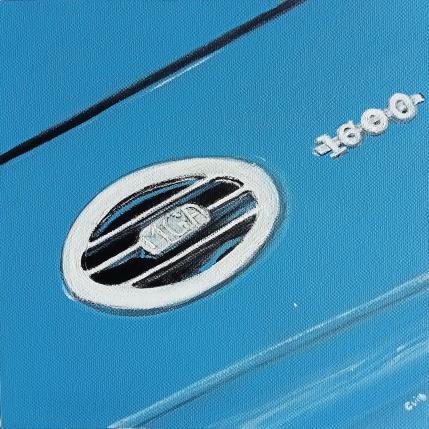 Peinture MGA BLEU par Gilbert | Tableau  Acrylique