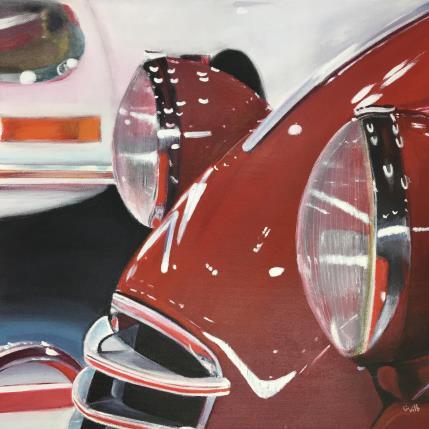 Peinture AMIS par Gilbert | Tableau Figuratif Acrylique