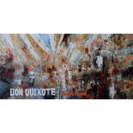 Peinture Don Quichotte sergio Leone par Reymond Pierre | Tableau Abstrait Huile Scènes de vie