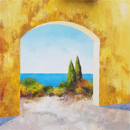 Peinture Couleurs d'origine par Bessé Laurelle | Tableau Figuratif Huile Marine, Paysages, Scènes de vie