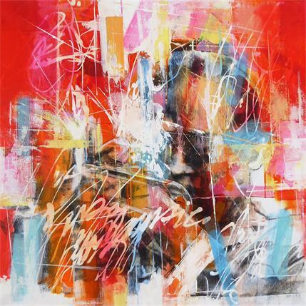 Peinture jazz Bass par Silveira Saulo | Tableau Figuratif Acrylique