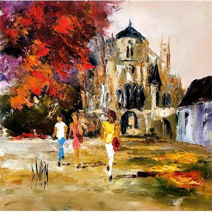 Peinture Parce que je t'aime... par Dupin Dominique | Tableau Figuratif Huile