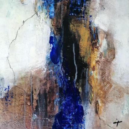 Peinture Esprit Bohème par Teoli Chevieux Carine | Tableau Abstrait Acrylique Minimaliste