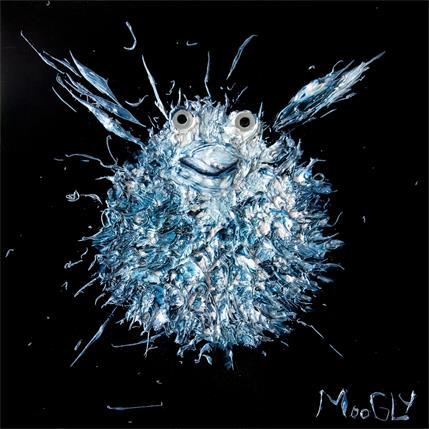 Peinture LIBRUS par Moogly | Tableau Art naïf Acrylique animaux