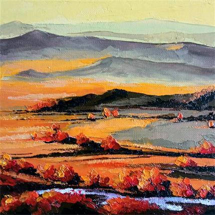 Peinture Nuage et landscape par Chen Xi | Tableau Figuratif Huile Paysages