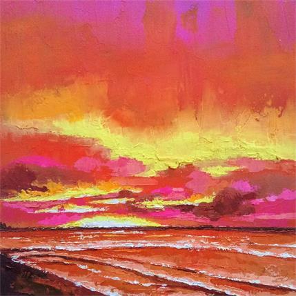 Peinture Cloudscape par Chen Xi | Tableau Figuratif Huile Marine, Paysages