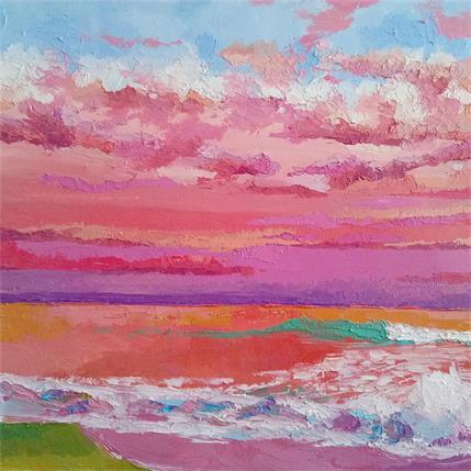 Peinture Nuage N° 10 par Chen Xi | Tableau Figuratif Huile Marine