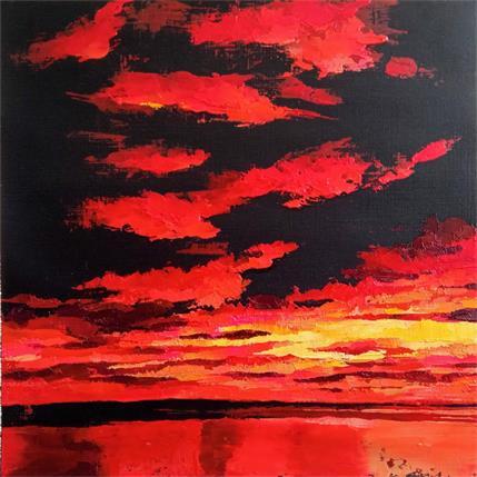 Peinture Sunset 7 par Chen Xi | Tableau Figuratif Huile Paysages