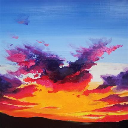 Peinture Sunset 6 par Chen Xi | Tableau Figuratif Huile Paysages