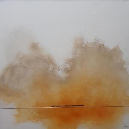 Peinture Abst#115 par Hévin Christian | Tableau Abstrait bois minimaliste