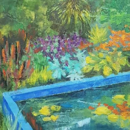 Peinture Complicité par Bessé Laurelle | Tableau Figuratif Huile Paysages, Scènes de vie