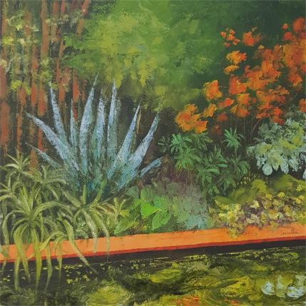 Peinture Ambiance tropicale par Bessé Laurelle | Tableau Figuratif Huile Paysages, Scènes de vie