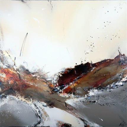 Peinture 442 par Naen | Tableau Abstrait Acrylique minimaliste