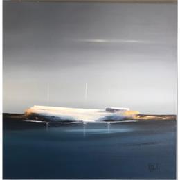 Peinture Symphonie marine 39 par Roussel Marie-Ange et Fanny | Tableau Figuratif Huile Marine