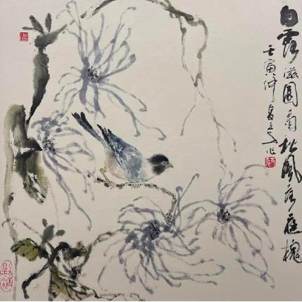 Gemälde Fantasy von Sanqian | Gemälde Figurativ Tiere