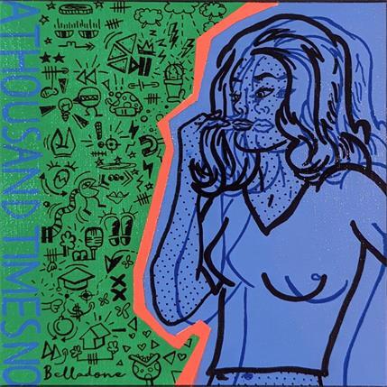 Peinture A thousand times no par Belladone | Tableau Pop-art Acrylique Icones Pop