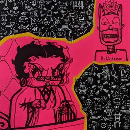 Peinture Justice ! par Belladone | Tableau Pop-art Acrylique Icones Pop