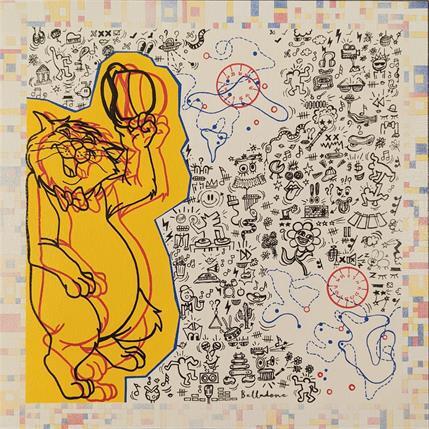 Peinture Musiques du monde par Belladone | Tableau Pop-art Acrylique Icones Pop