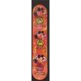 Sculpture Snoopy cool by 3 (Orange) by Kikayou | Sculpture