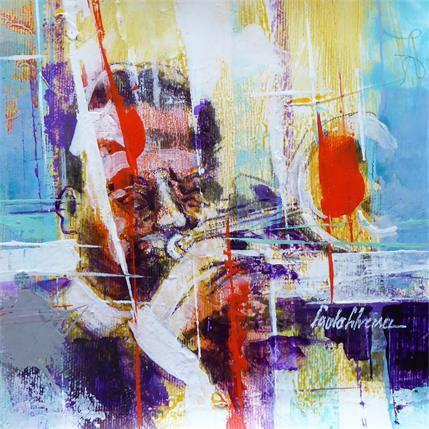 Painting jazz Fit Club by Silveira Saulo | Painting Figurative Acrylic Pop icons