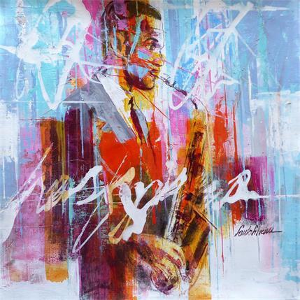 Painting Jazz Piano by Silveira Saulo | Painting Figurative Acrylic