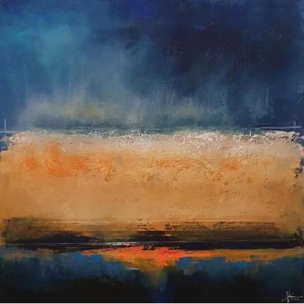 Peinture Abstraction # 4433 par Hévin Christian | Tableau Abstrait Bois Minimaliste