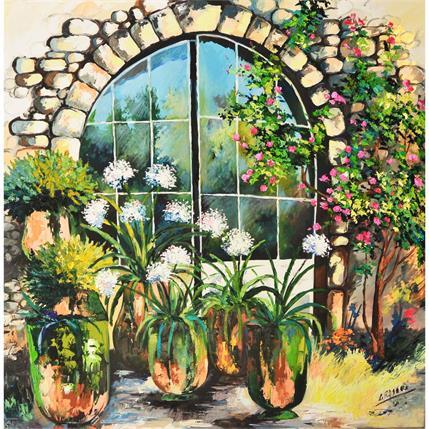 Peinture Menerbe par Laura Rose | Tableau Figuratif Huile Paysages