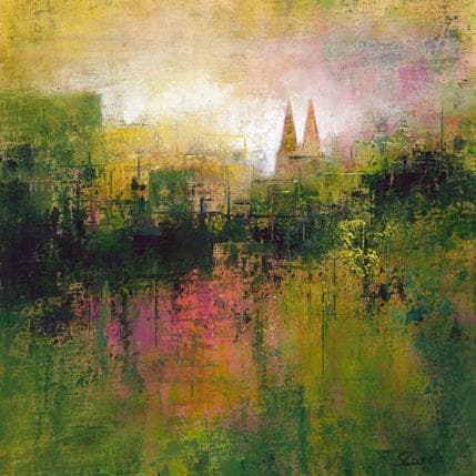 Peinture FKX 21 par Coupette Steffi | Tableau Figuratif Acrylique Urbain