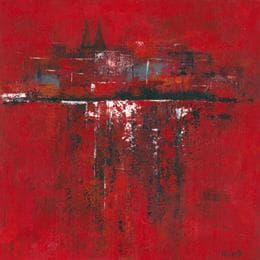 Painting SKY 23 by Coupette Steffi | Painting Figurative Acrylic Urban