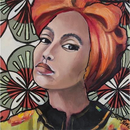 Peinture Interrogation par Lorene Perez | Tableau Figuratif Huile Portraits