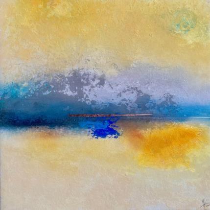 Painting Abstraction # 070 by Hévin Christian | Painting Abstract Wood Minimalist