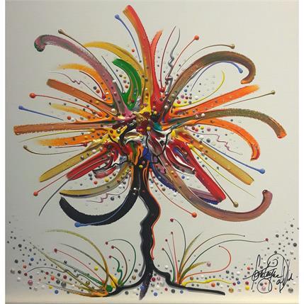 Gemälde Naissance du plaisir von Fonteyne David | Gemälde Figurativ Acryl, Öl Landschaften