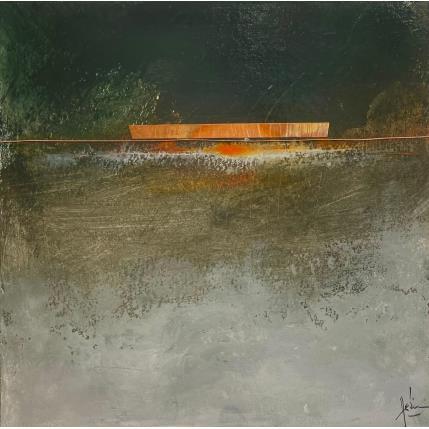 Peinture Abstraction #8648 par Hévin Christian | Tableau Abstrait Bois Minimaliste