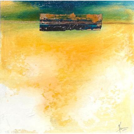 Peinture Abstraction #8652 par Hévin Christian | Tableau Abstrait Bois Minimaliste