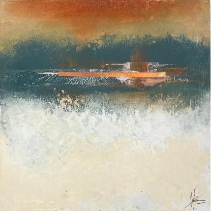 Peinture Abstraction #8656 par Hévin Christian | Tableau Abstrait Bois Minimaliste