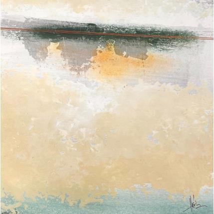 Peinture Abstraction #8660 par Hévin Christian | Tableau Abstrait Bois Minimaliste