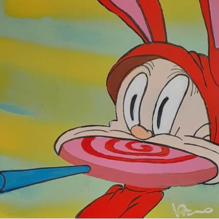 Peinture Bitter lollipop par Przemo | Tableau Pop-art Acrylique Animaux, Icones Pop