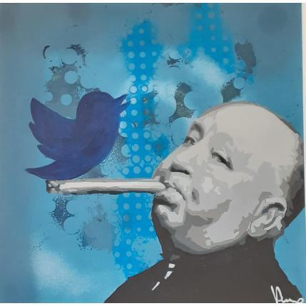 Peinture Let me know par Przemo | Tableau Pop-art Acrylique Animaux, Icones Pop, Portraits