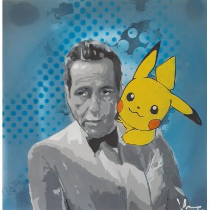 Peinture Classic frame par Przemo | Tableau Pop-art Acrylique Animaux, Icones Pop, Portraits