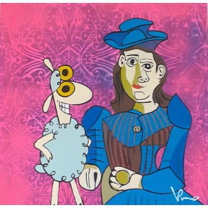 Peinture Fashion is always par Przemo | Tableau Pop-art Acrylique Animaux, Icones Pop, Portraits